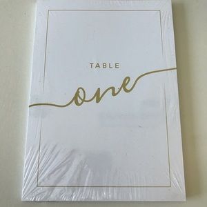 Wedding Table Numbers (5x7) - 25 count